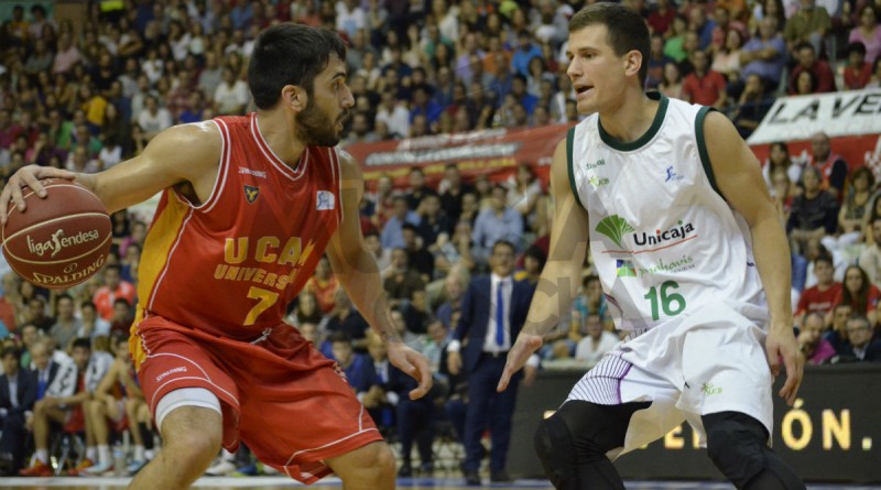 Facundo Campazzo, en un lance del encuentro. Foto: Fran Gómez